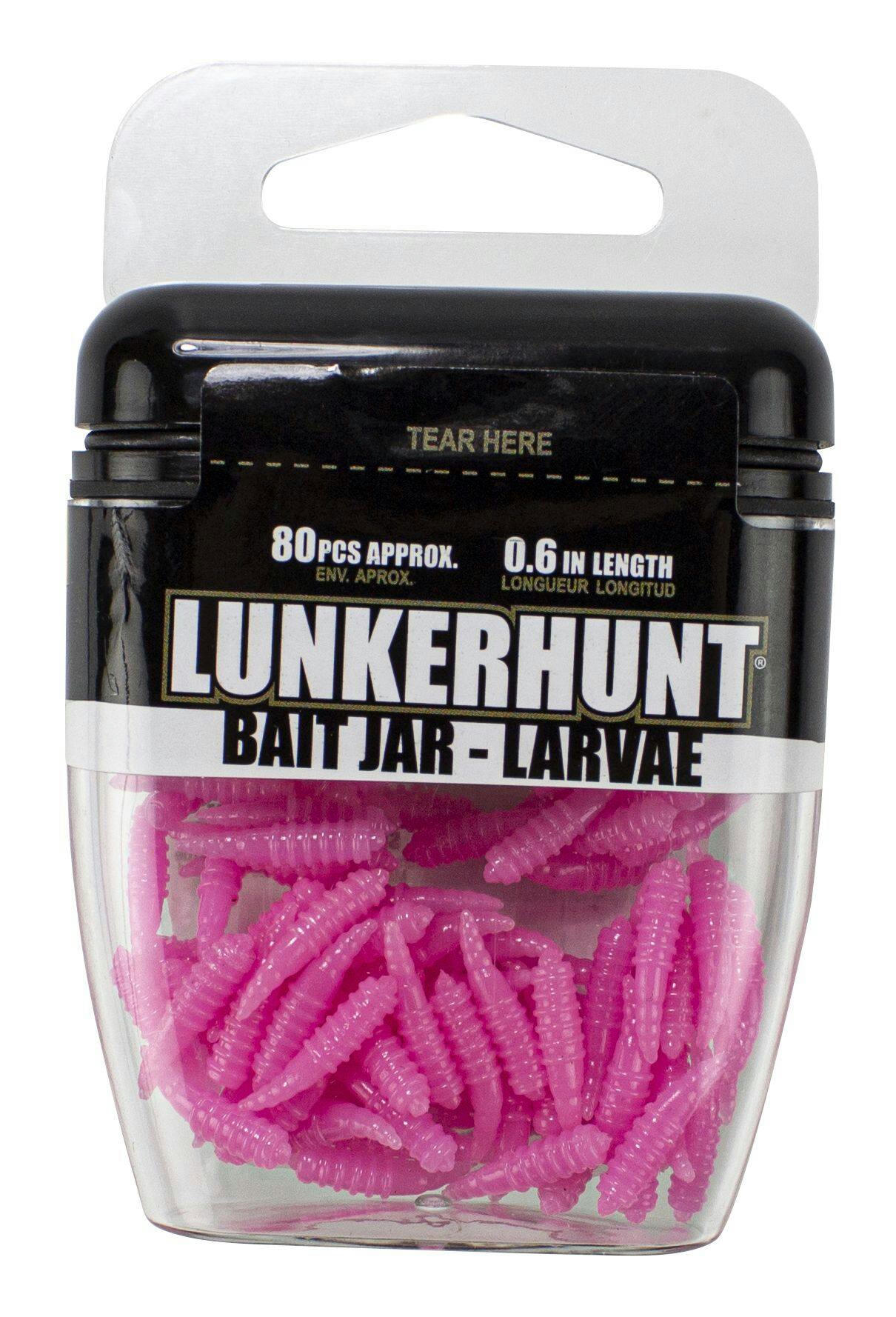 Lunkerhunt Ice Fishing Larvae Bait Jar