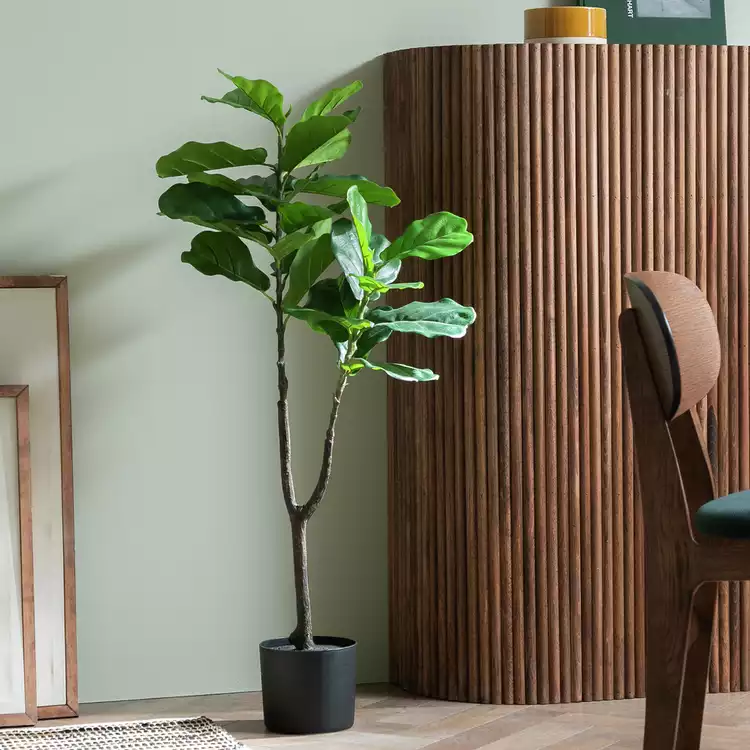 Habitat Artificial Green Fig Tree - 48cm