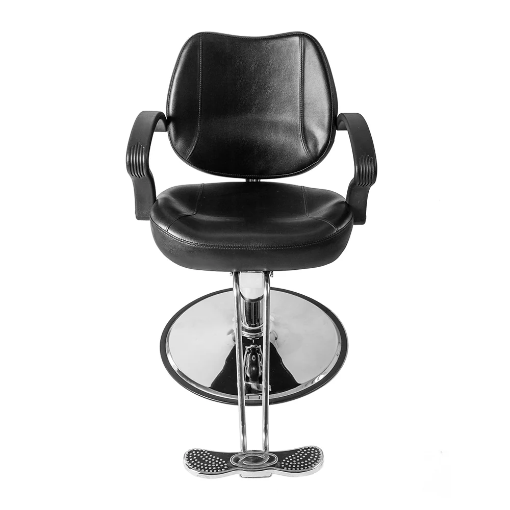 Hydraulic Woman Barber Chair Black - N/A