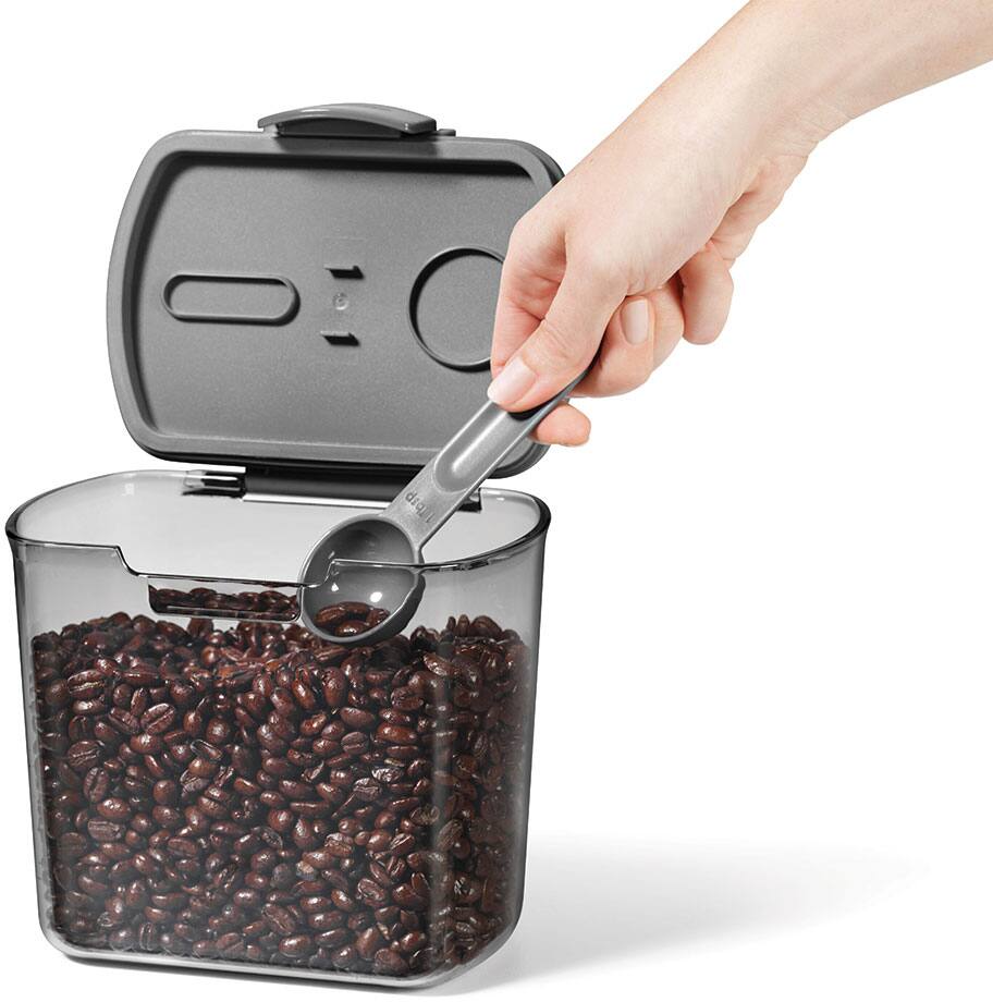 Starfrit Coffee ProKeeper Plastic Storage Container with Airtight Seal, 1.4-L