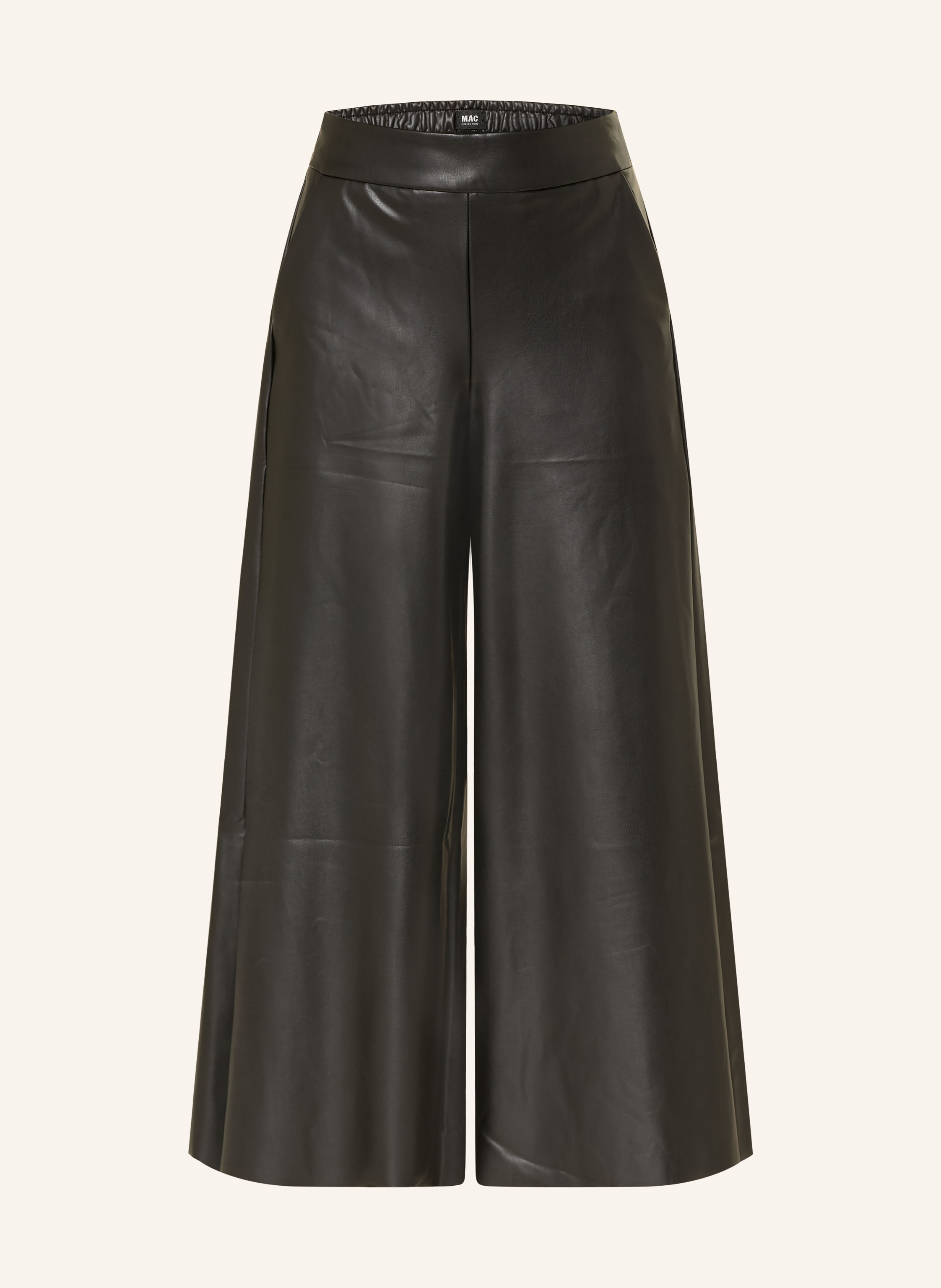 MAC Culotte in Lederoptik