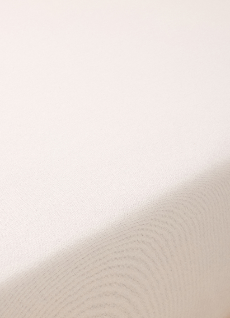 DRAP HOUSSE ENFANT EN JERSEY DE COTON BIO ÉCRU