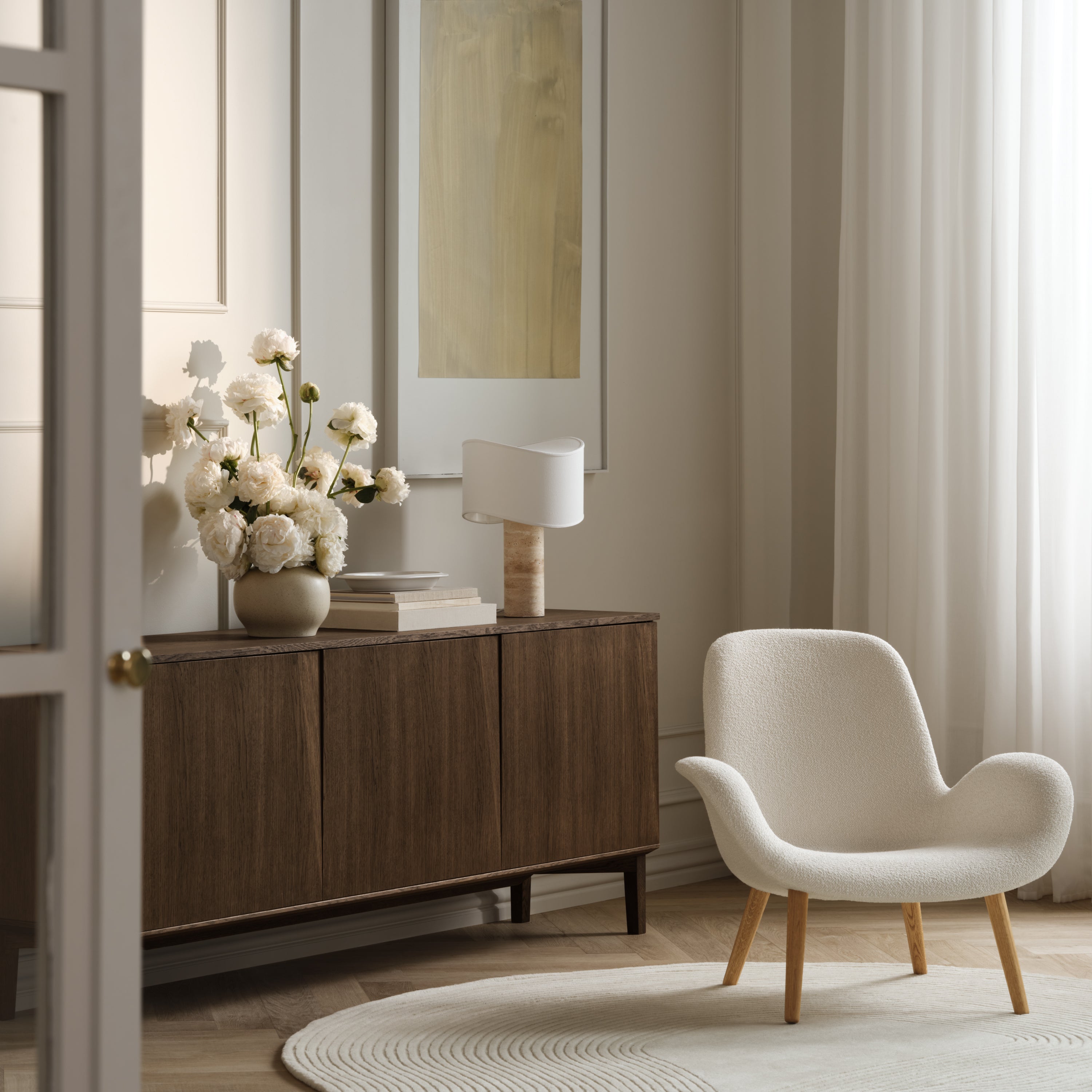 Bolia Seed Fauteuil - Licht Eiken - Beige