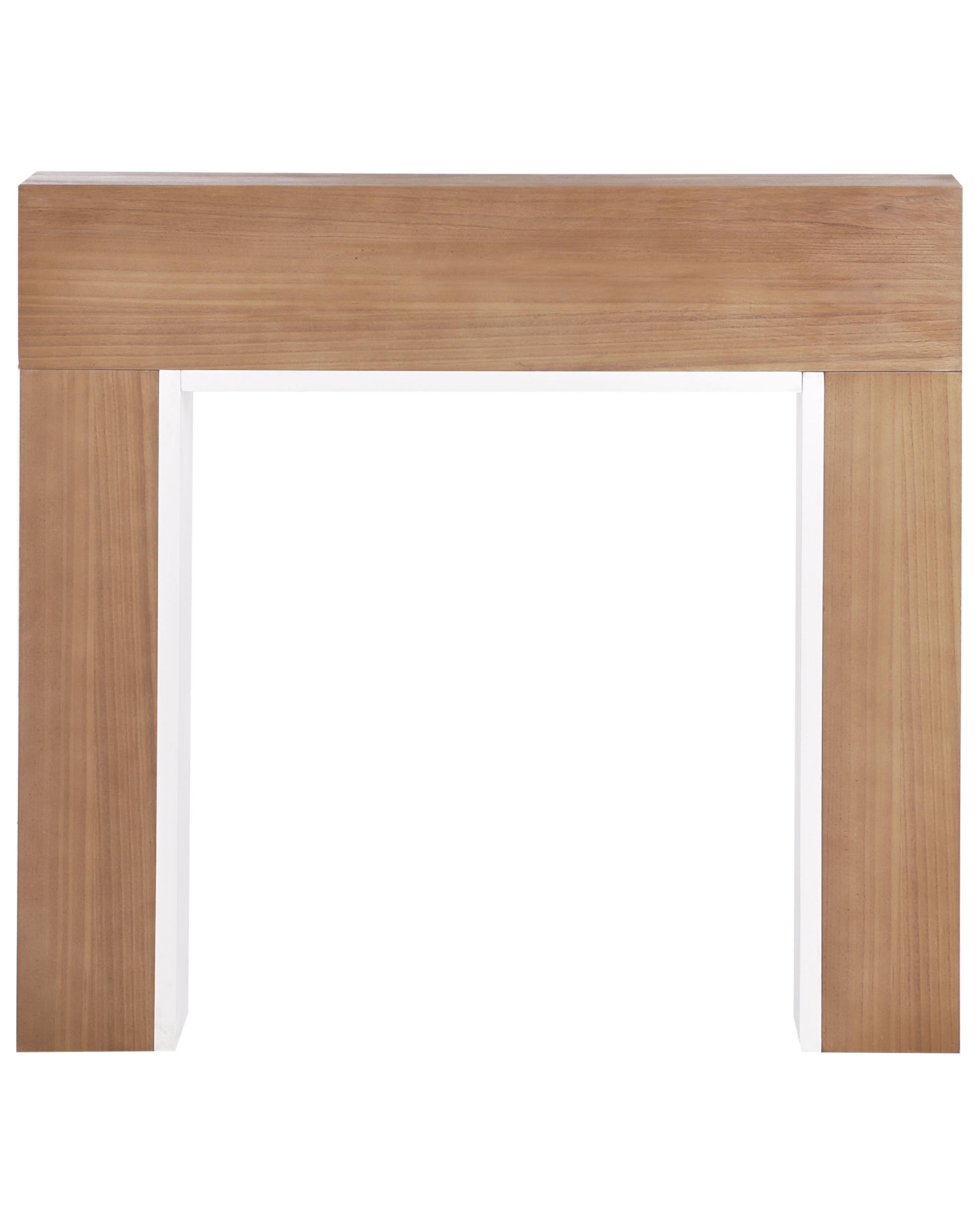 Fireplace Mantel BOYANUP Light Brown
