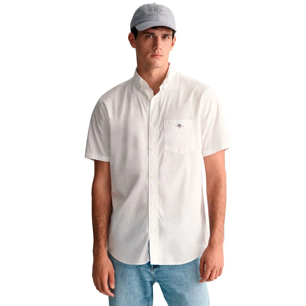 Gant Reg Poplin short sleeve shirt