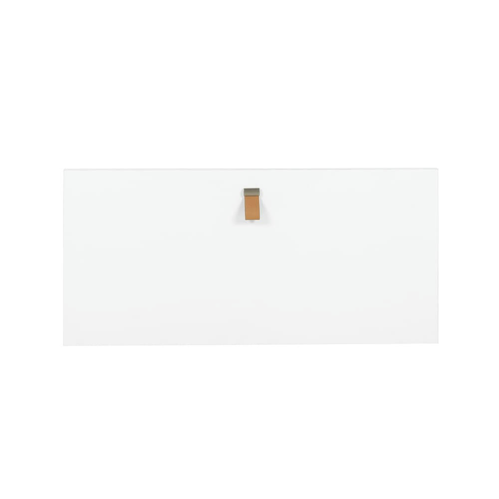 LODGE - Option tiroir de rangement effet bois blanc