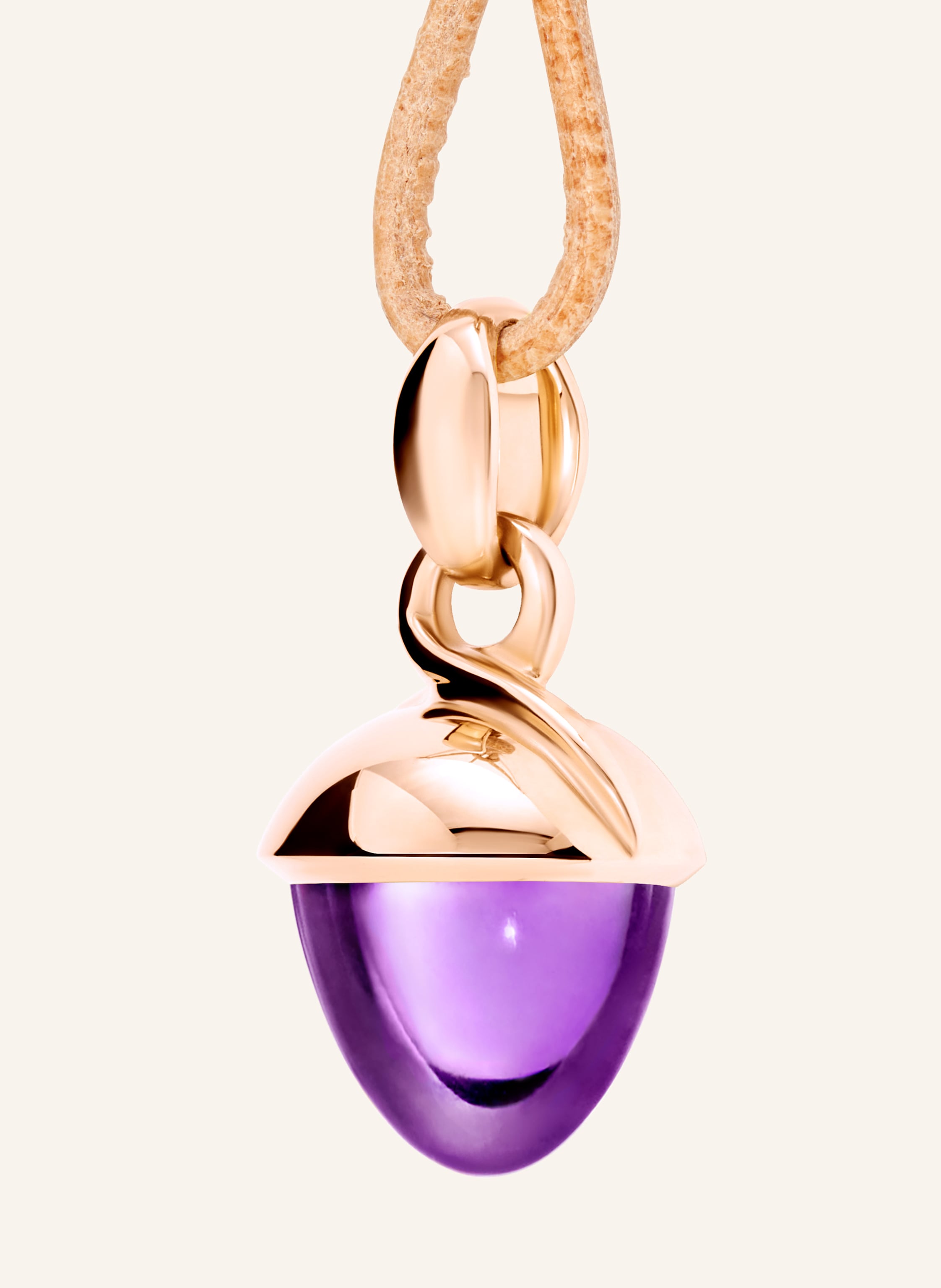 TAMARA COMOLLI Anhänger PENDANT MIKADO BOUQUET AMETHYST Amethyst 18K Roségold