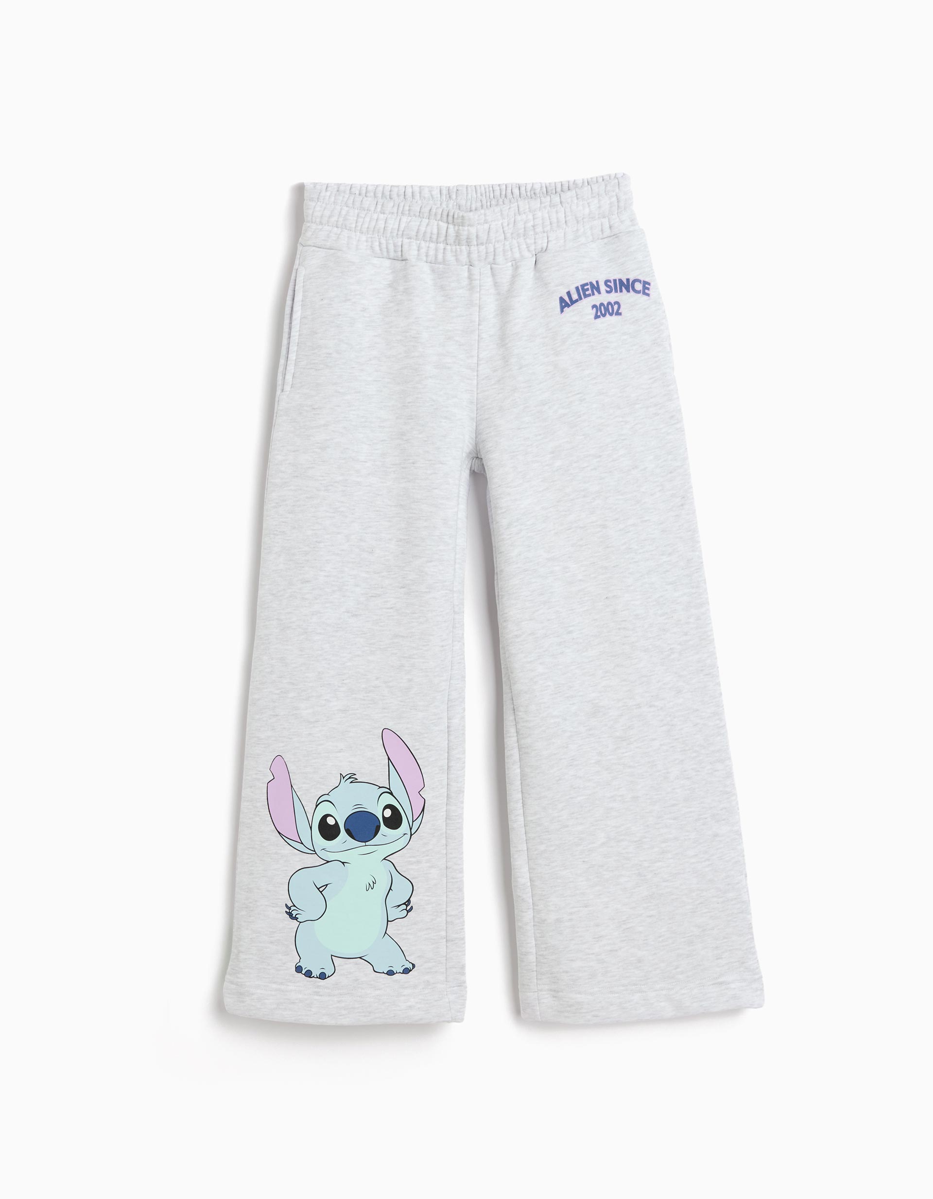 Calças de Jogging 'Stitch' ©Disney, Menina, Cinzento Claro