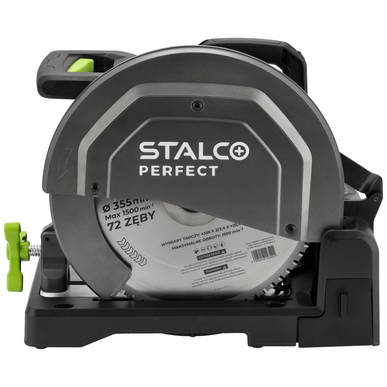 Piła tarczowa do cięcia Stali 2200W SSP355 STALCO PERFECT S-98632