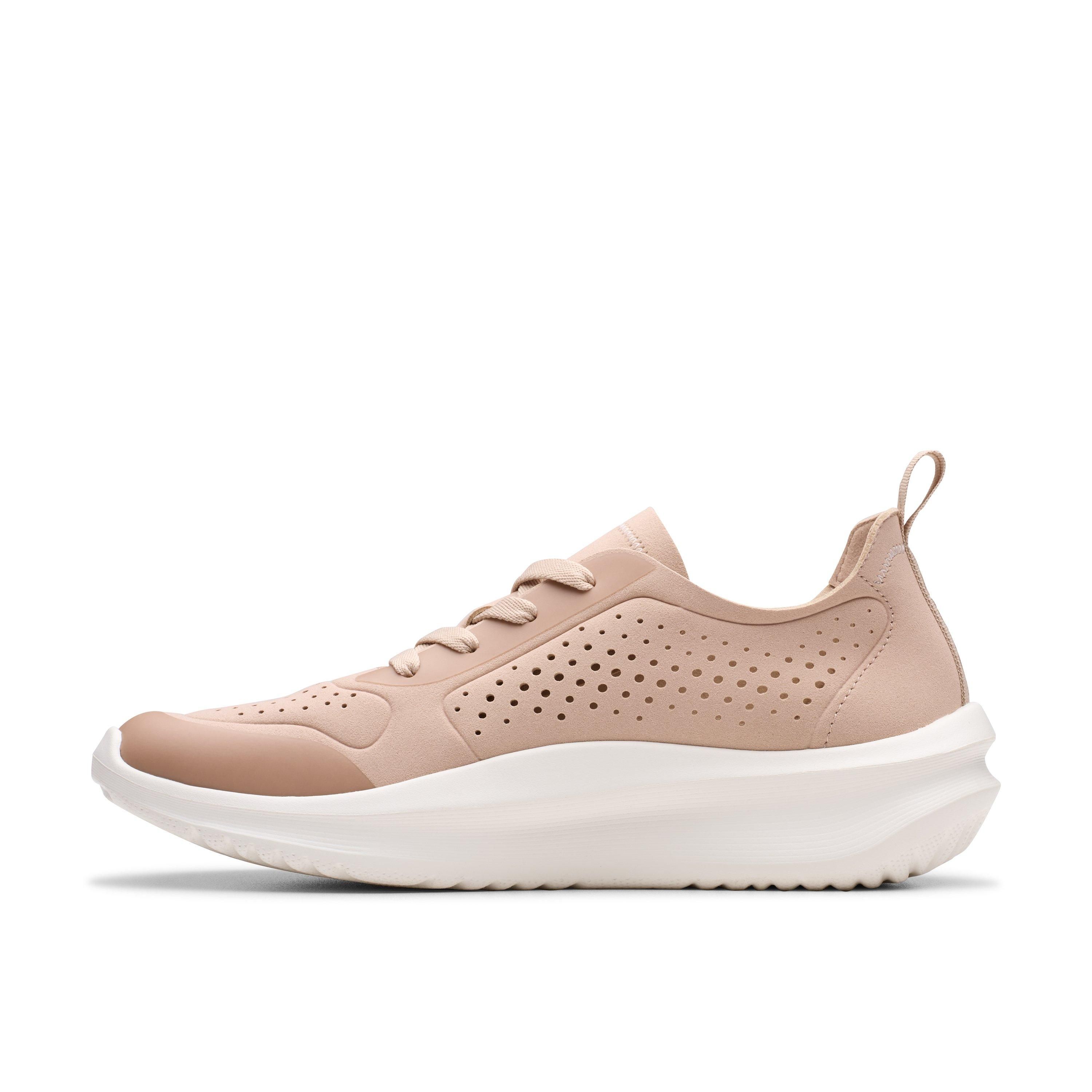 Clarks Solevana Tie Sand Trainers