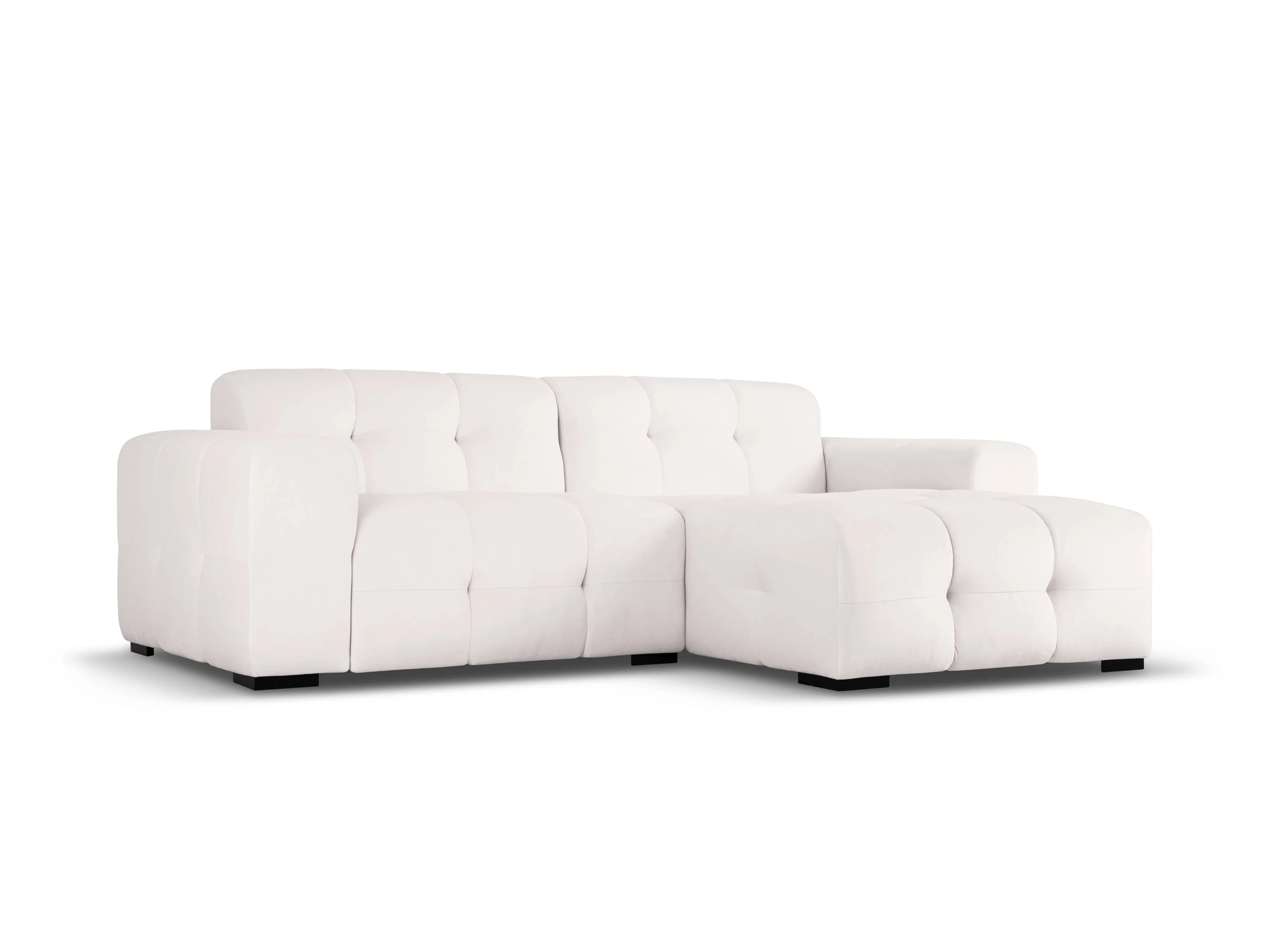 3.5-zitshoekbank Kendal velvet rechts