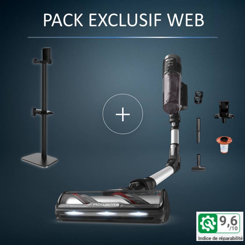 Pack Exclusif Web - Aspirateur balais X-FORCE FLEX 13.60   Station de charge