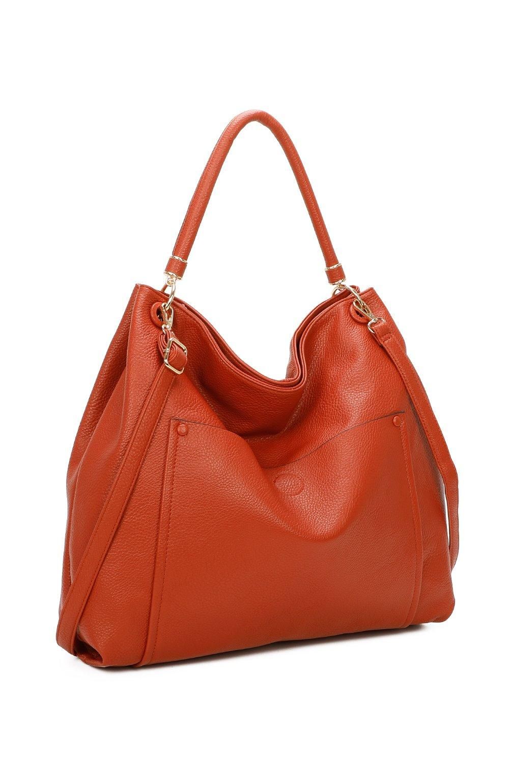 Fontanella Fashion Gigante Oversize PU Shoulder Bag