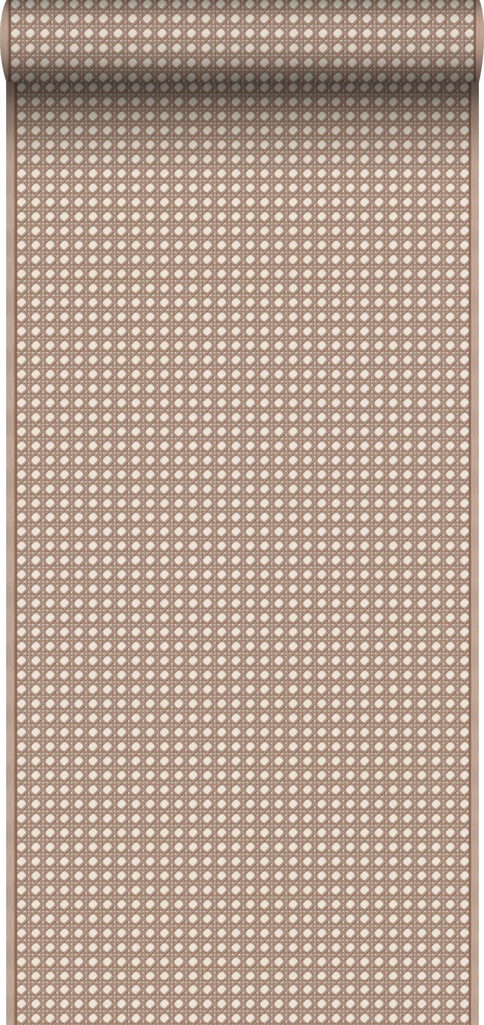 Sanders & Sanders behang ruiten bruin - 53 cm x 10 m - 640515