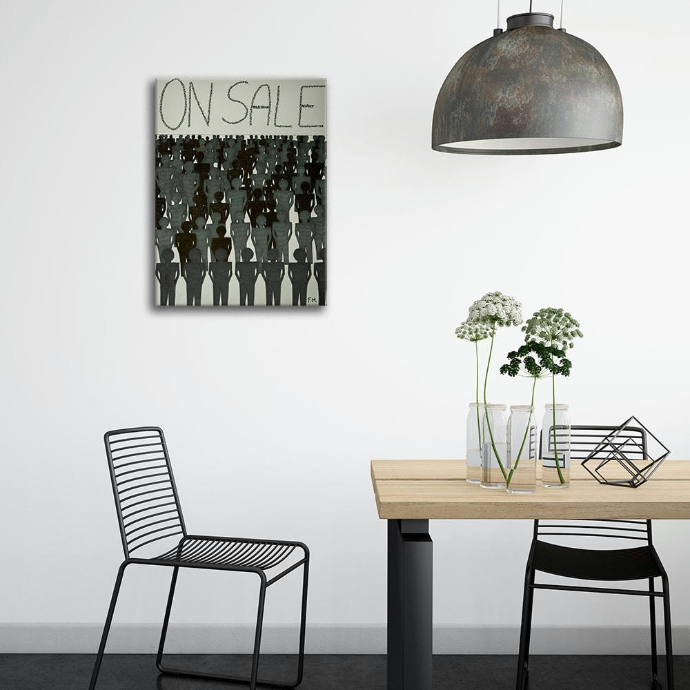 - Tableau impression sur toile On Sale 50x70cm