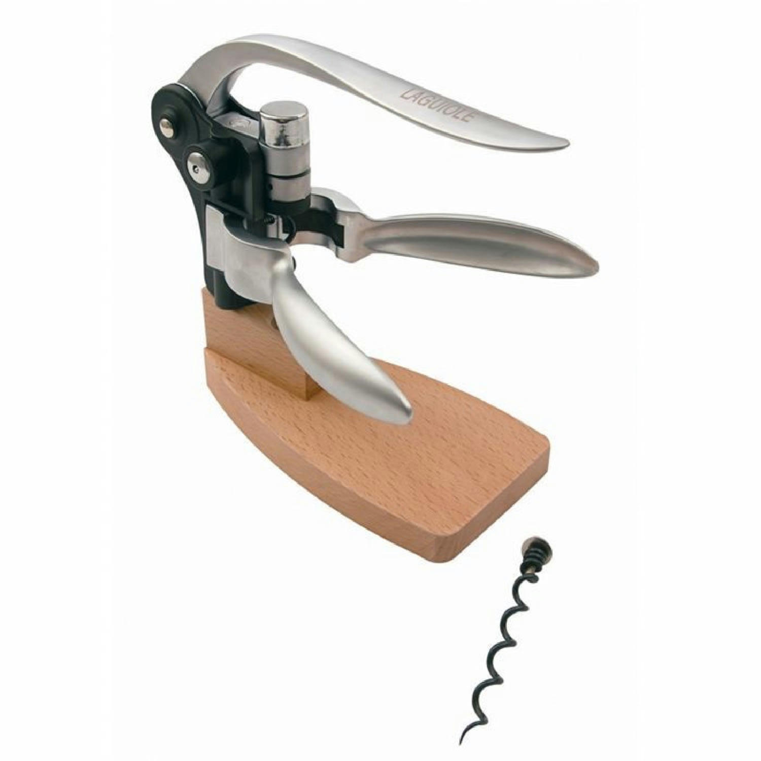 BOIS - Tire-bouchon à levier sur socle