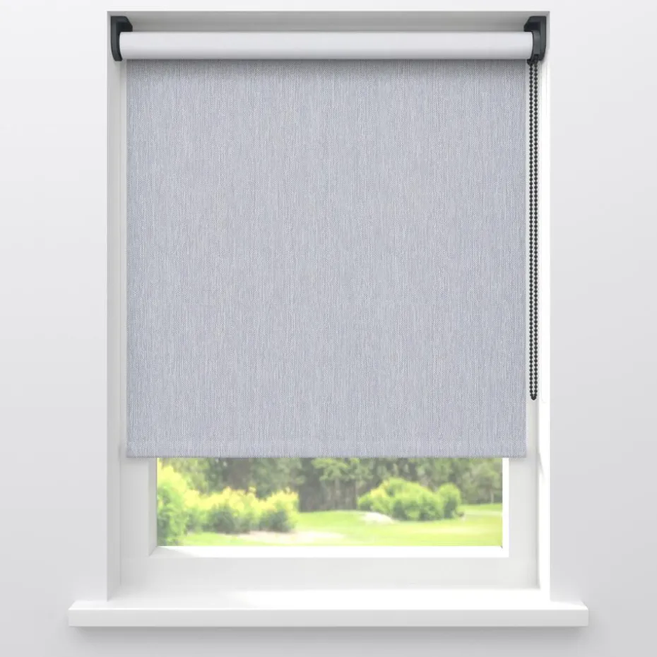Kwantum Rolgordijnen | Fenstr Rolgordijn Sara  Verduisterend LichtGrijs