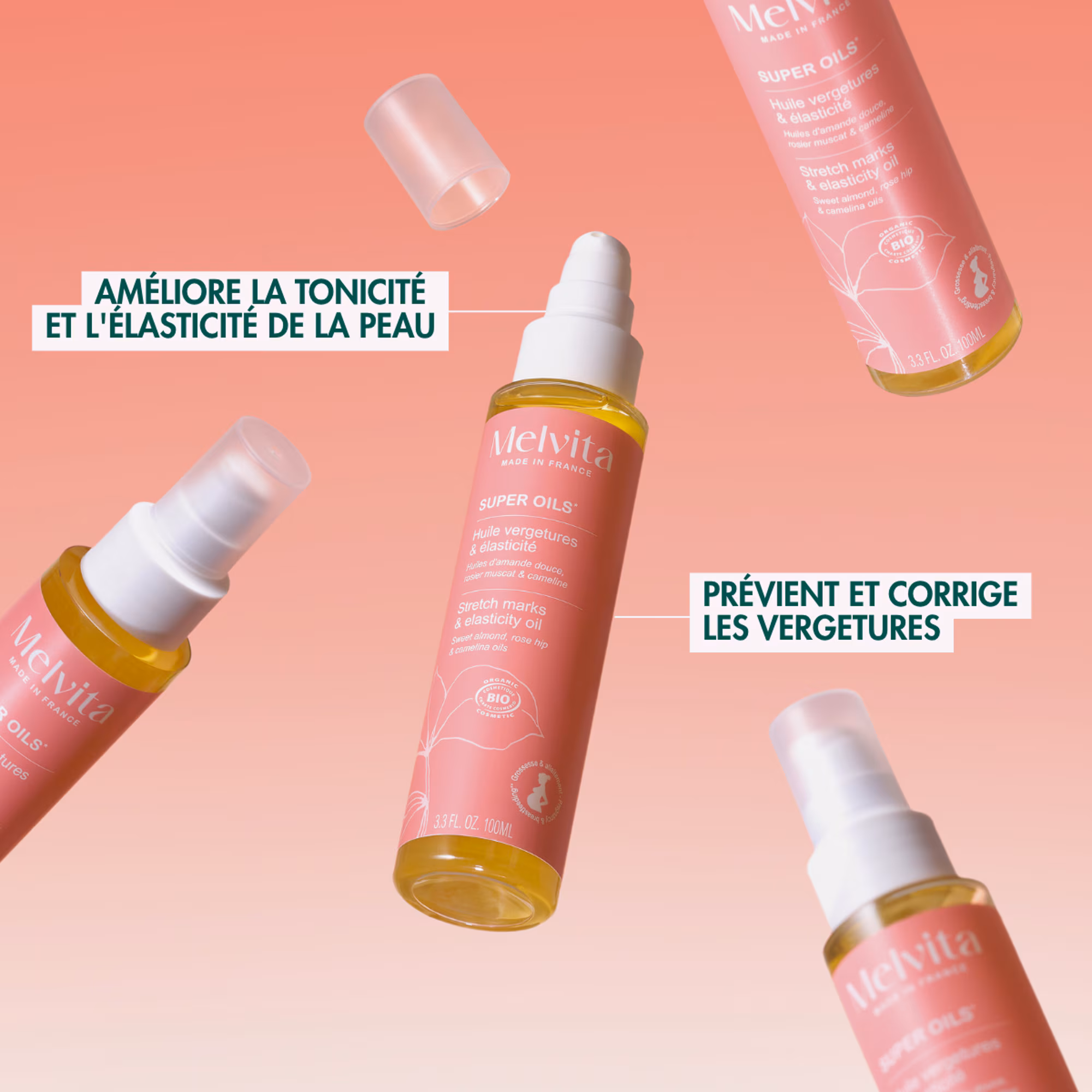 SUPER OILSHuile vergetures & elasticité