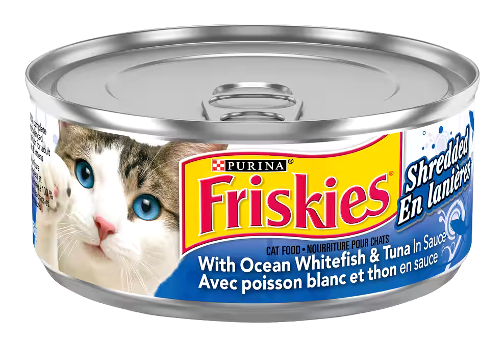 Purina Friskies® Ocean Whitefish & Tuna Wet Cat Food, 156 g