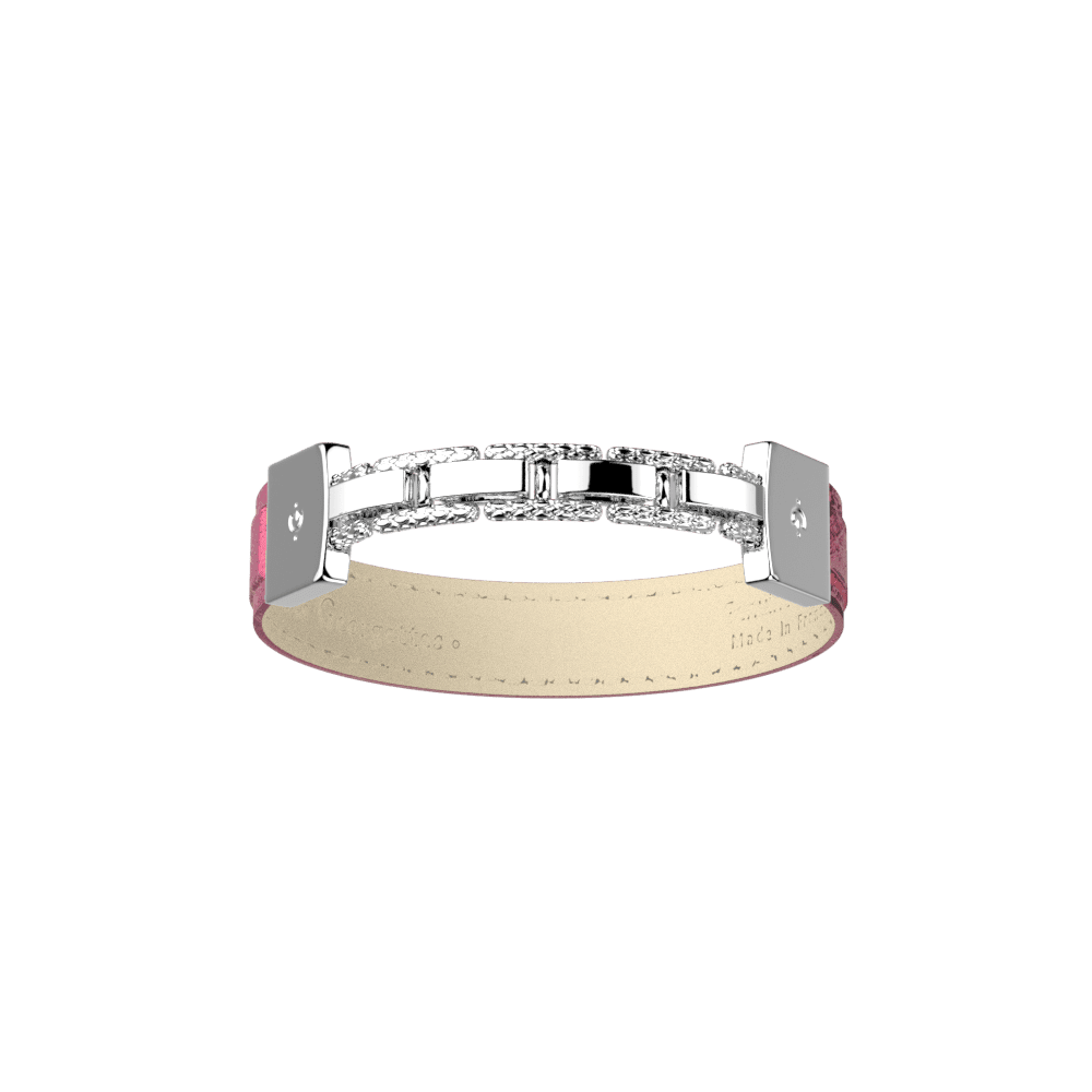 Bracelet Twist, écailles Framboise