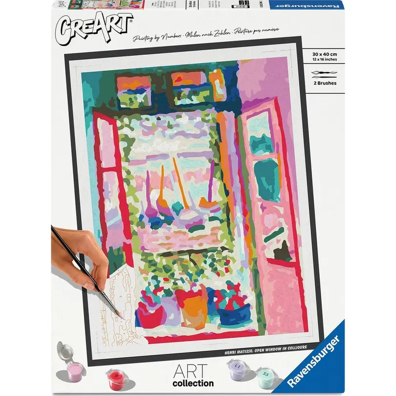 Bastelset Henri Matisse: Offenes Fenster in Collioure