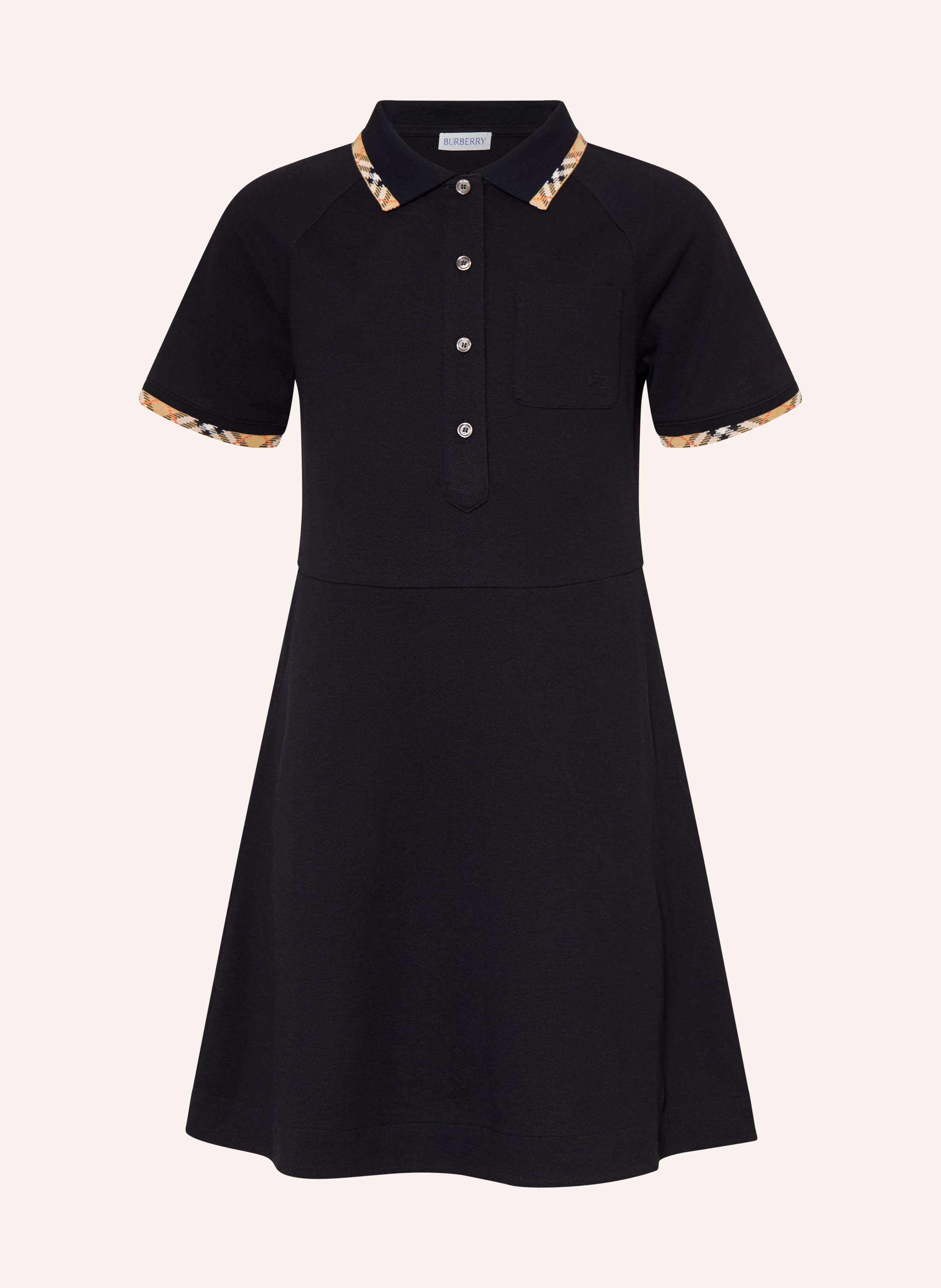 BURBERRY Piqué-Polokleid ROMOLA