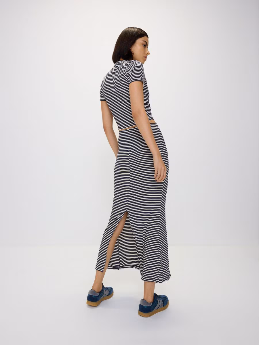 Viscose Midi Skirt