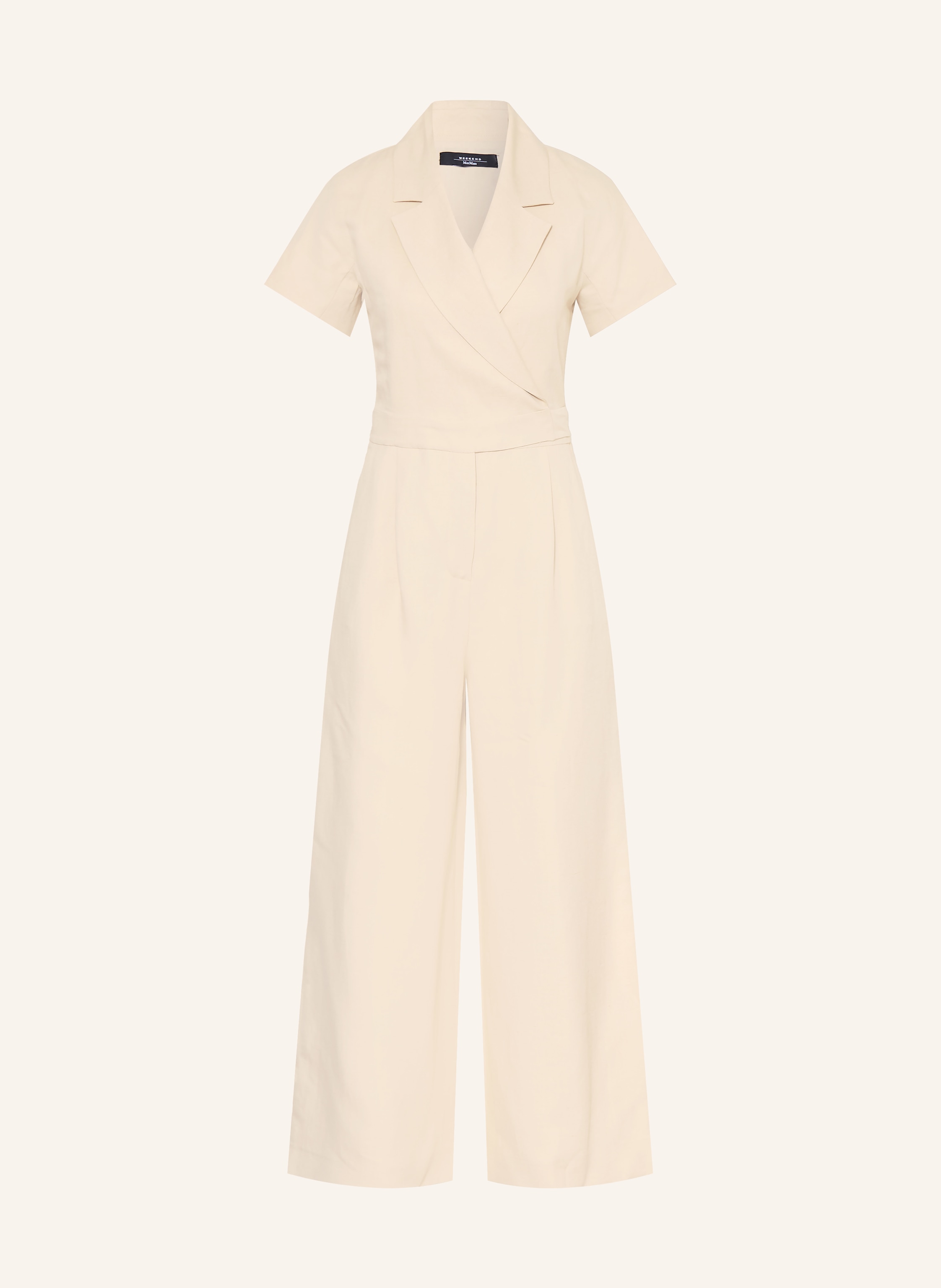 WEEKEND Max Mara Jumpsuit OBLATO mit Leinen