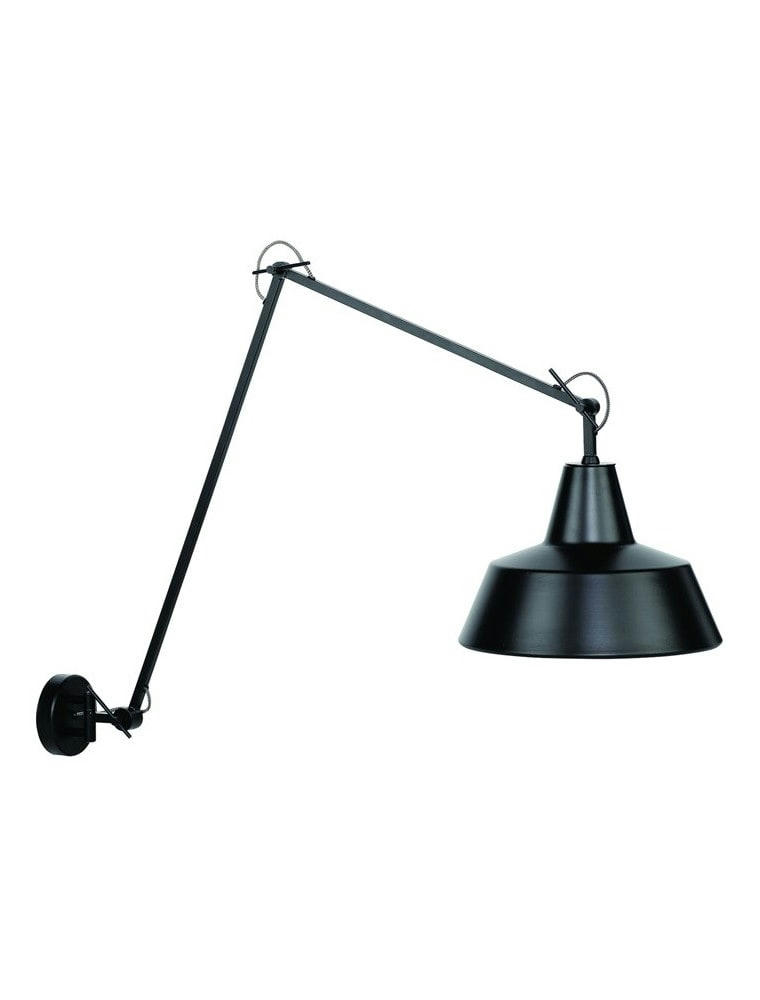 CHICAGO - Applique murale pivotante noire H80cm