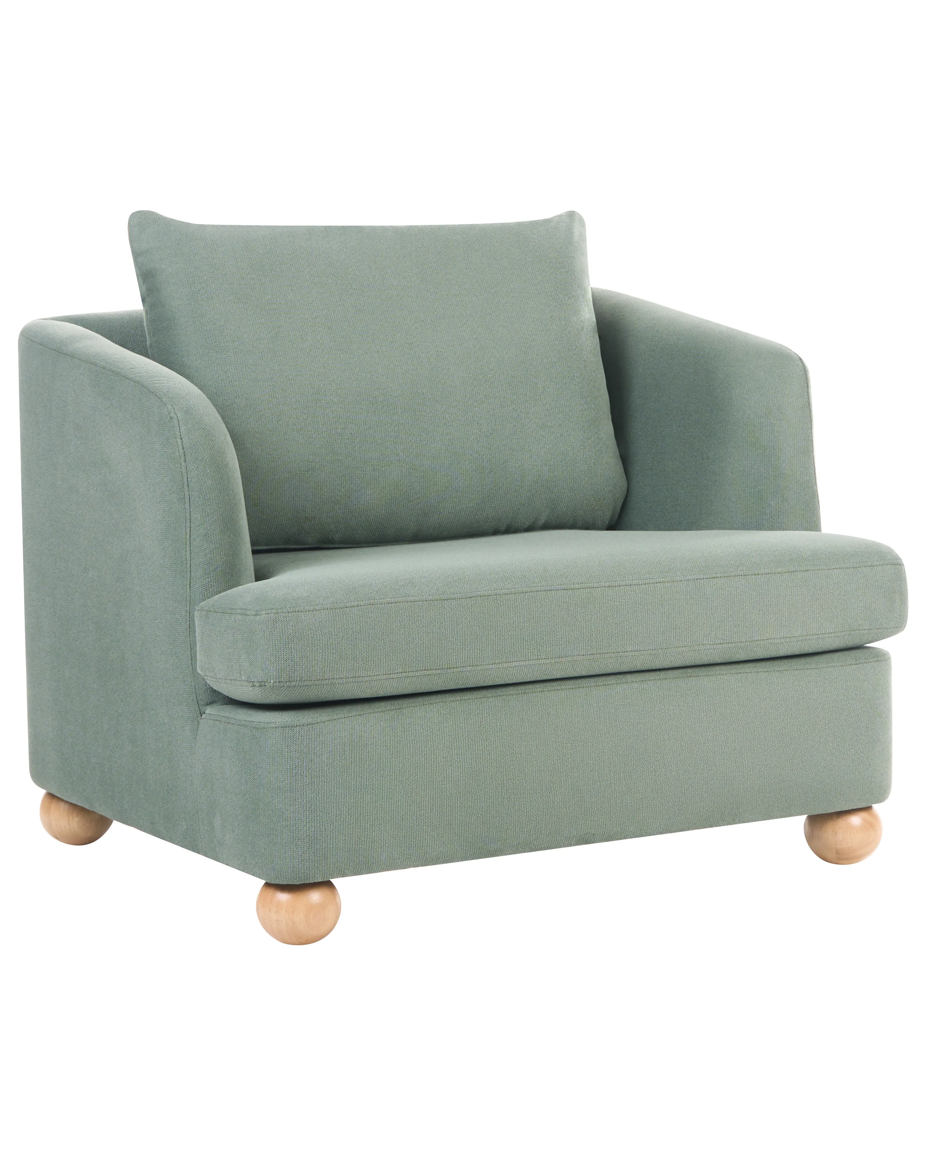 Armchair RATTVIK Fabric Light Green