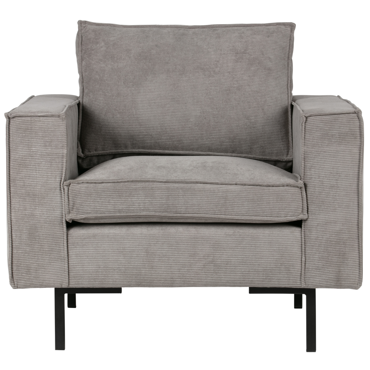 WOOOD fauteuil Arwin - Vergrijsd Groen