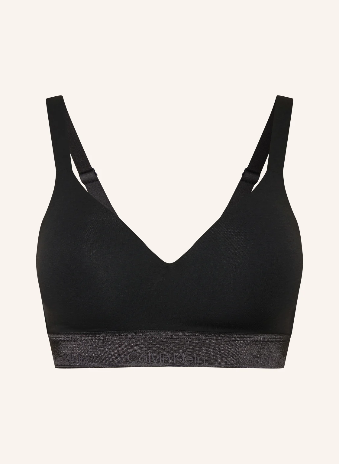 Calvin Klein Bustier ICON COTTON MODAL METALLIC