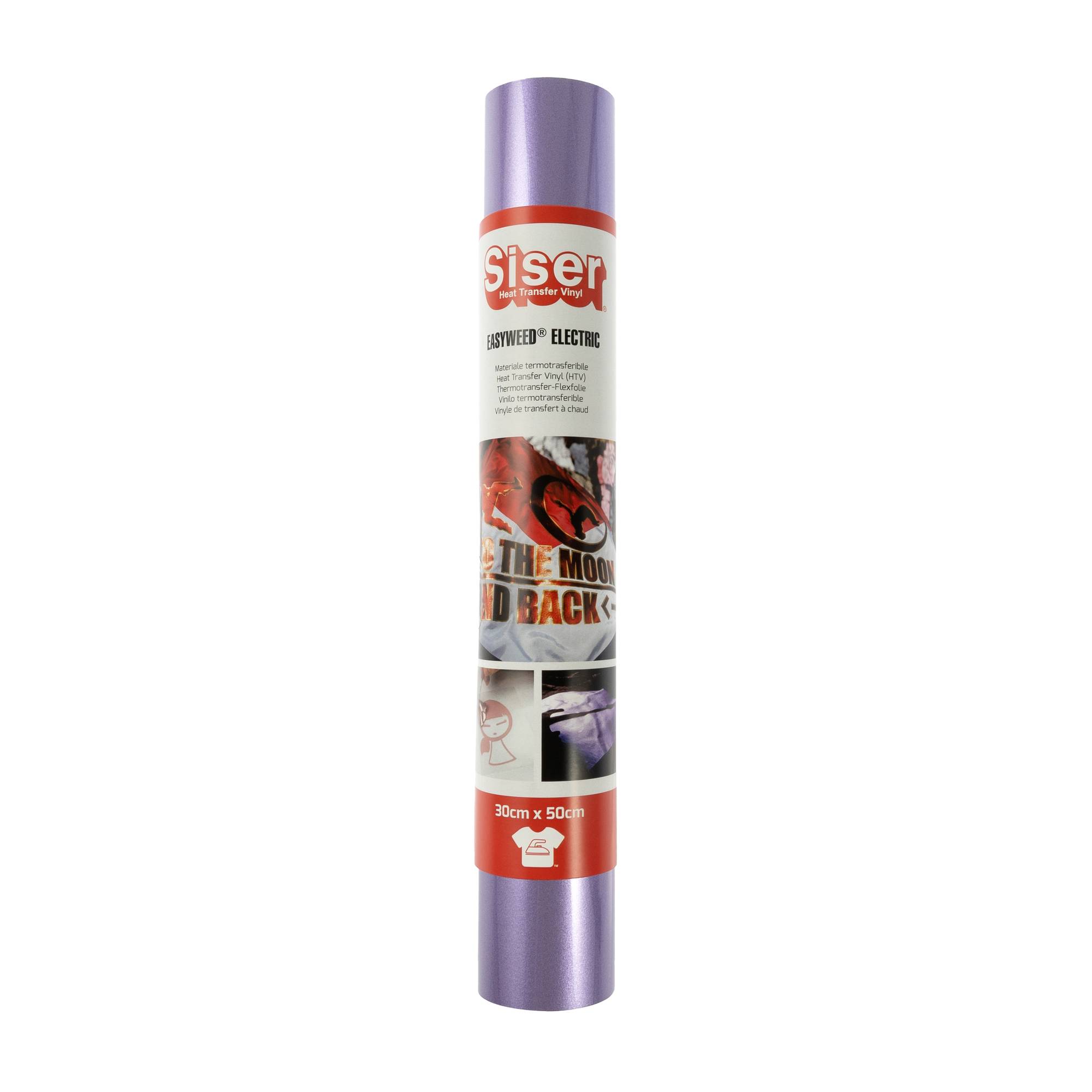 Siser Purple Easyweed Electric Heat Transfer Vinyl 30cm x 50cm
