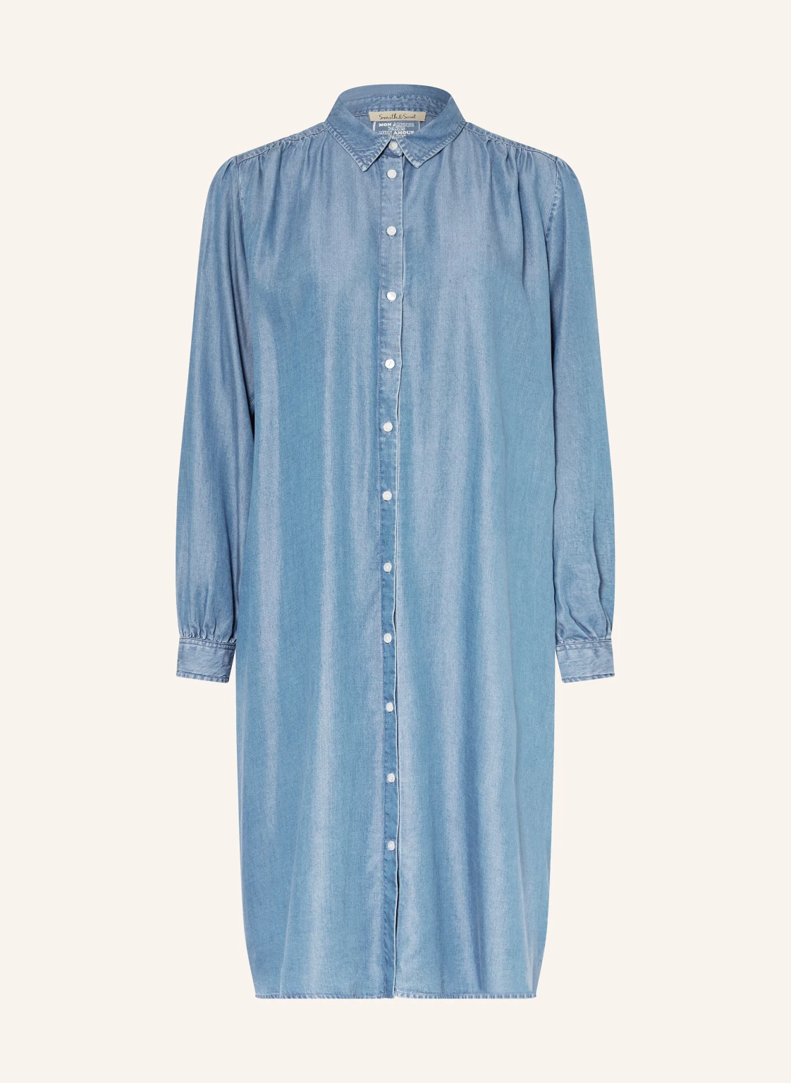 Smith & Soul Hemdblusenkleid in Jeansoptik