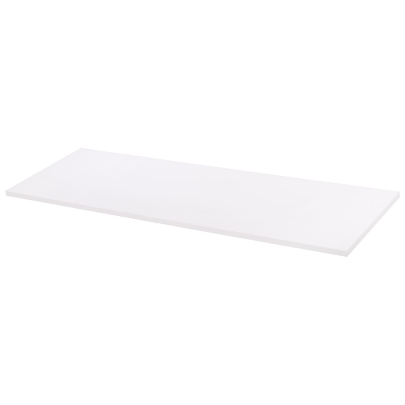 Tablette mélaminée blanche 120 x 40 x 1,8 cm CANDO