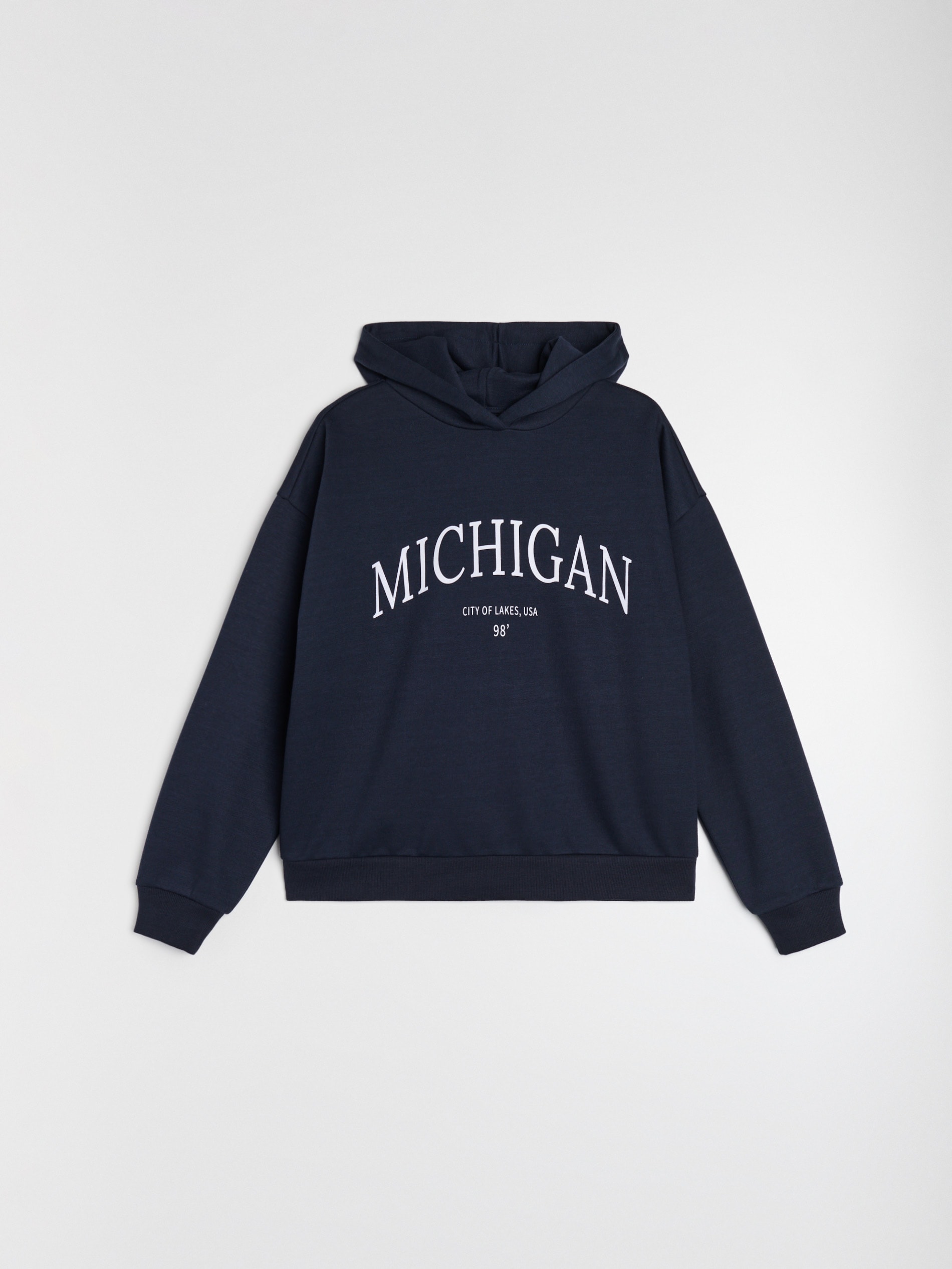 Bluza hoodie z napisem Michigan