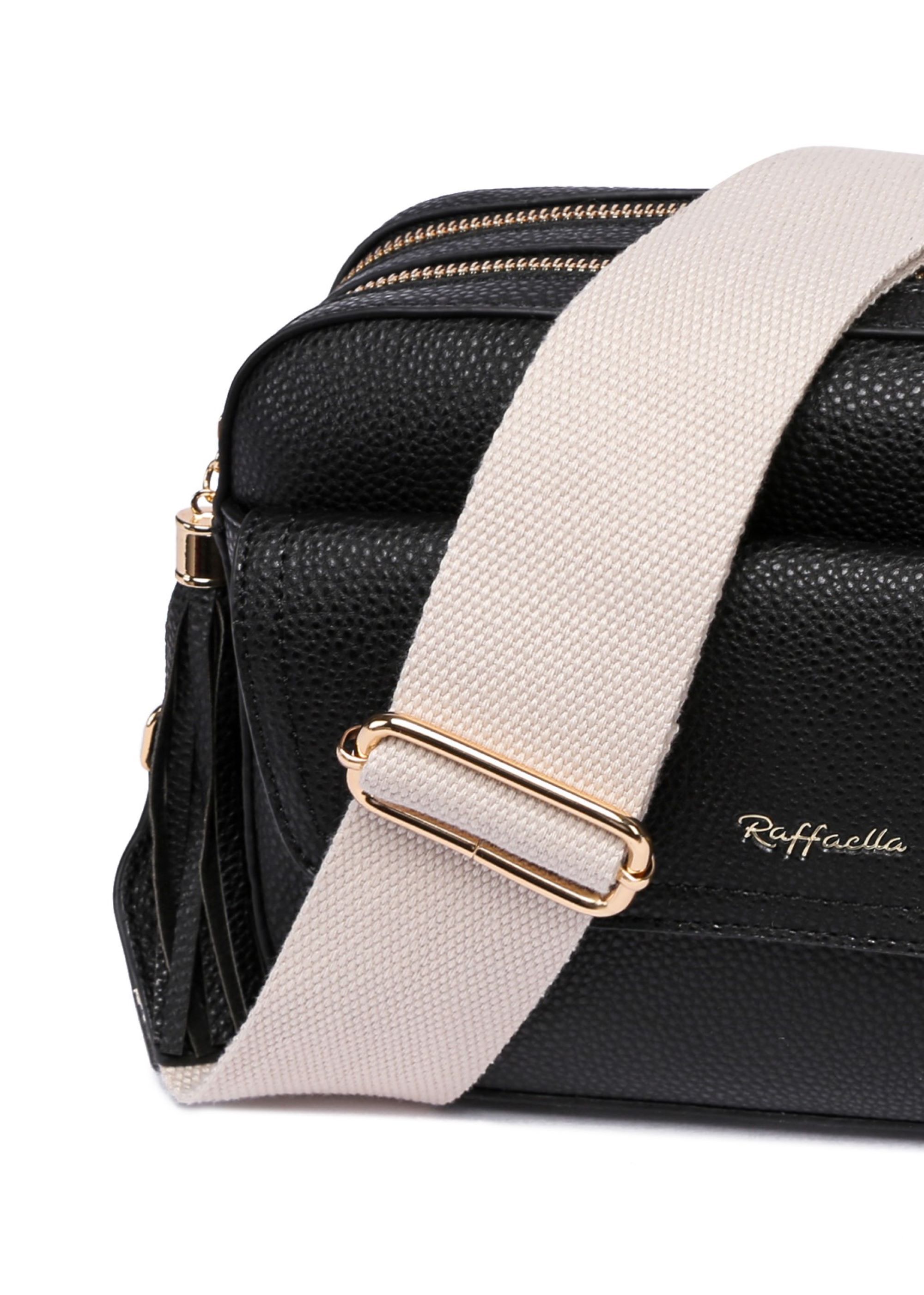 Raffaella Tassel Front Pocket Crossbody Bag