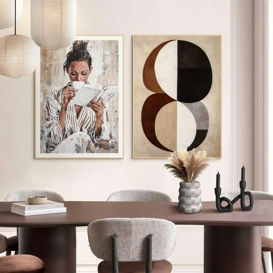 Set poster met lijst - Ontspannen