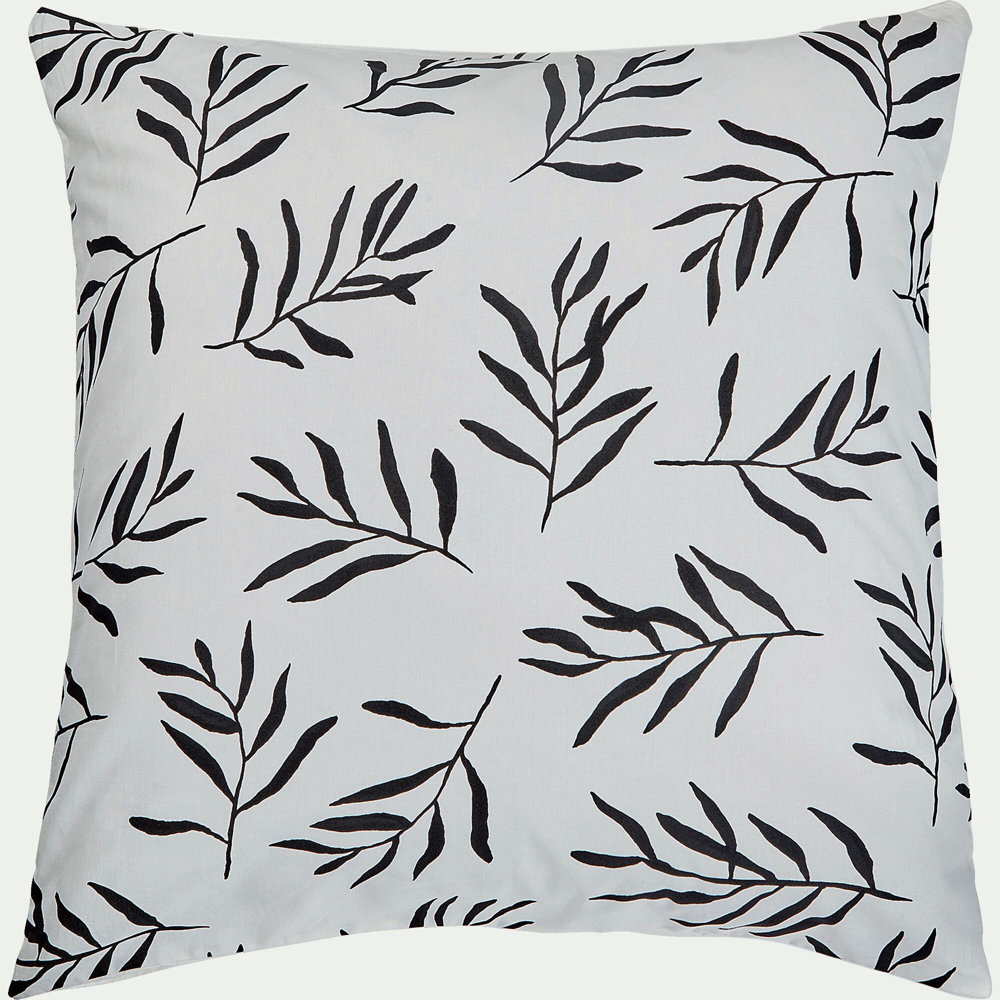 ALOYSE - Housse de couette 240x220cm et 2 taies d'oreiller 63x63cm en coton - motifs branches d'aloyse