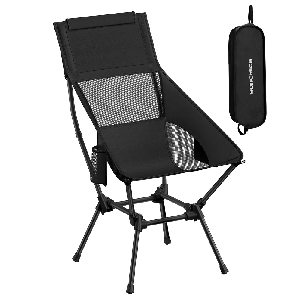 Chaise de Plage Pliante Haut Dossier Réglable