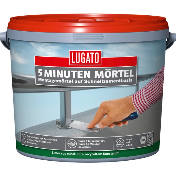 Montagemörtel, 10 kg, grau