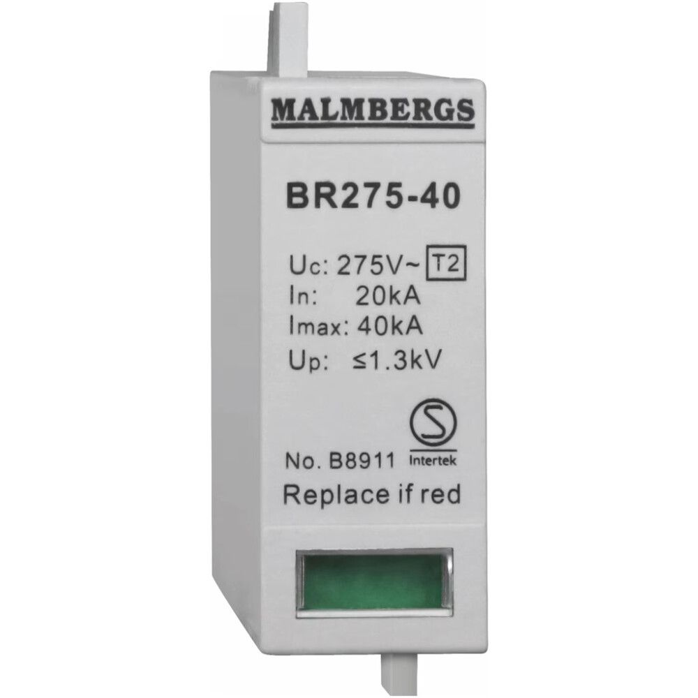 RESERVEPATRON MALMBERGS 275V BYTTEPATRON TN-S 400 275 V