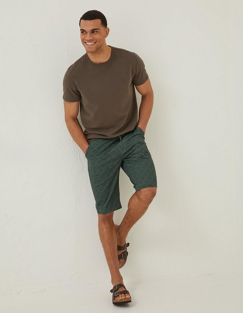 Seaton Tile Print Shorts