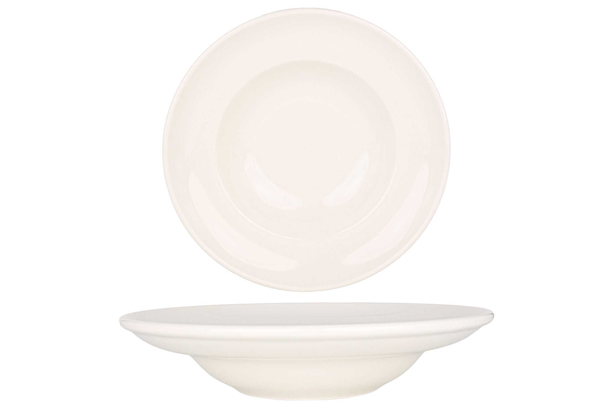 Bonna Pastabord - Gourmet - Porselein - 24 cm (400cc) - set van 2