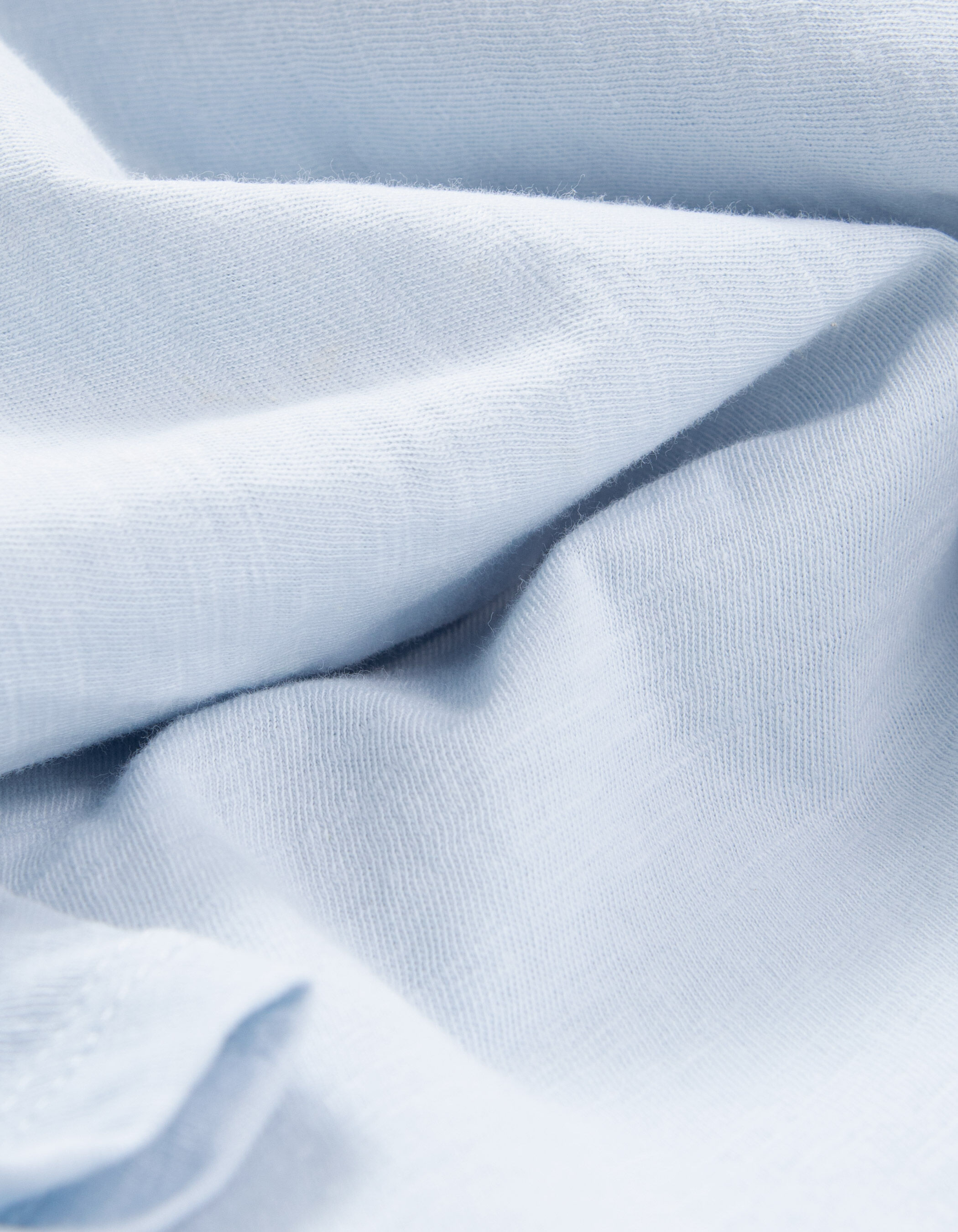 T-shirt L'Essentiel ciel coton bio encolure V Homme