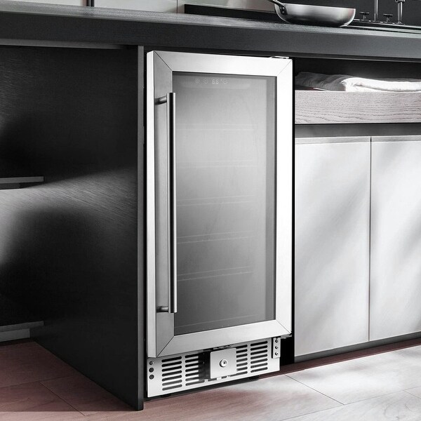 JEREMY CASS 30 Bottle Wine Cooler FreeStanding Wine Cellar Refrigerator Beverage Wine Center