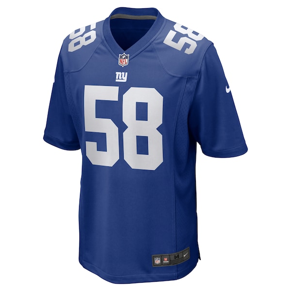 Bobby Okereke New York Giants Nike Game Player Jersey - Royal