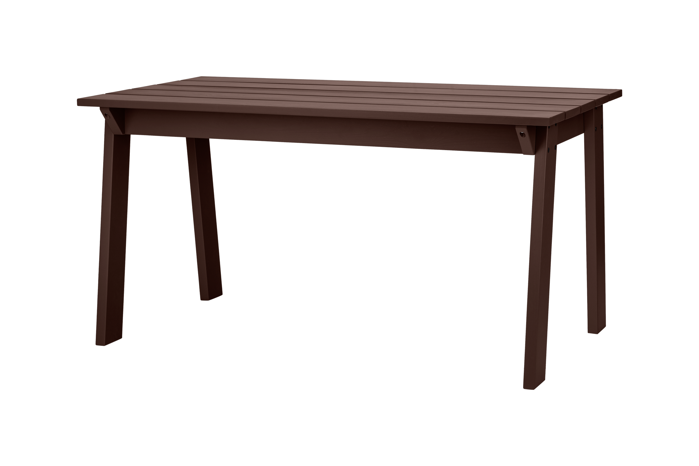 noo.ma Navo Table - 140 x 77 cm, Outdoor grenen eettafel