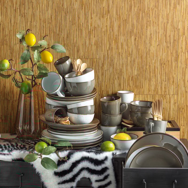 Schaaltje Emma - wit - &Oslash;12x7.5 cm