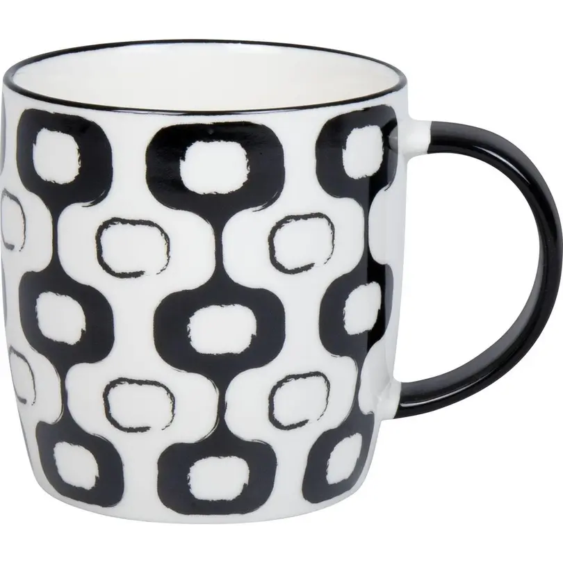 Kaffeebecher Black & White